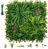 SucceBuy Haie artificielle 50 x 50 cm, lot de 16 pièces, Voir les images du produit 1