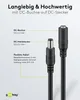 Goobay DC-Verlängerungskabel, 3 m, schwarz, mit Hohlstecker Produktbild-Vorschau 12