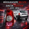Tylne światło tylne prawe do Dacia Duster 2010–2014, Podgląd zdjęcia produktu 1