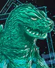style3 Gojira Blue Kinder T-Shirt japan monster nipon tokio Produktbild-Vorschau 2