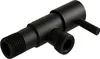 Balneo | Eckventil 1/2 x 1/2 Edelstahl Schwarz | Produktbild-Vorschau 2