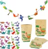 Oblique Unique Dino Party Kinder Geburtstag Deko Set - Produktbild-Vorschau 1