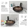 Umývadlo Puluomis, skleněné, nástěnné, kulaté, rozměry Náhled obrázku produktu 12