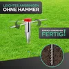 Metall Sonnenschirmständer Strand Ø25-55mm Schirmständer Produktbild-Vorschau 4