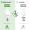 LUMILED LED žiarovka 6 ks sada E27 B35 žiarovka 8W nahrádza Náhľad obrázku produktu 7