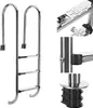 A collage of images showing different parts of a pool ladder. Náhľad obrázku produktu