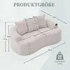 STILVORA: Juego de dos sofás con un diseño contemporáneo y Vista previa de la imagen del producto 7