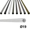 MDEKOR Metallrohr für Gardinenstange, 19 mm, Weiß Glänzend, Produktbild-Vorschau 1