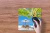 MuchoWow® Mauspad Mousepad Palme - Strandkorb - Produktbild-Vorschau 3