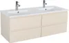 SORRENTO 120 cm Doppelwaschtisch mit Keramikarbeitsplatte Produktbild-Vorschau 1