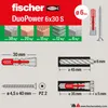 Fischer 544546 Duopower Kit Universaldübel mit Schraube, Produktbild-Vorschau 13
