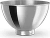 A close-up studio shot of a stainless steel mixing bowl. Podgląd zdjęcia produktu