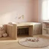 vidaXL Hochbett mit Schreibtisch für Kinder Sonoma-Eiche 90 Produktbild-Vorschau 2