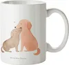 Mr. & Mrs. Panda Tasse Hunde Liebe - Weiß - Geschenk, Herz, Produktbild-Vorschau 1