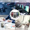 Mucola Gamingstuhl mit Fußstütze Schreibtischstuhl Produktbild-Vorschau 5