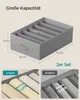 SONGMICS Kleiderschrank-Organizer 2er Set, Aufbewahrungsbox Produktbild-Vorschau 4