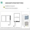 HOMCOM Mobile Klimaanlage 3-in-1 Entfeuchter 7K BTU 24h Produktbild-Vorschau 8