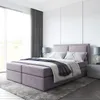 A bedroom with a large bed, nightstands, and lamps. Produktbild-Vorschau