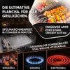 Plancha geschlossen Grillplatte 30x37 cm aus Edelstahl für Produktbild-Vorschau 3