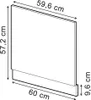Frontblende Vicco R-Line Goldkraft Eiche 60 cm ohne Produktbild-Vorschau 5