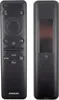 Two views of a black Samsung remote control are shown side-by-side against a white background. Anteprima dell’immagine prodotto