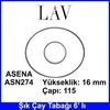 LAV Asena Untertassen-Set aus Glas für Teegläser, 6-teilig Produktbild-Vorschau 8
