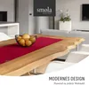 smøla Design Tischläufer Rot aus Filz I 100x30 cm Tischband Produktbild-Vorschau 2