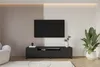 ALTDECOR TV-Schrank NOA-2-S mit Gefrästen Fronten 200x53x41 Produktbild-Vorschau 1