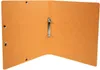 An open orange ring binder is shown against a white background. Náhled obrázku produktu