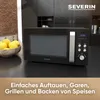 SEVERIN 3-in-1 Mikrowelle mit Grill und Heißluft bis 200°C Produktbild-Vorschau 7