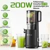 AOBOSI  Entsafter mit 126 MM Einfüllöffnung, 1,8 L Slow Produktbild-Vorschau 5
