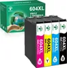 A box of printer ink cartridges with a depiction of the Earth being held by hands. Produktbild-Vorschau