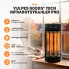 Riscaldatore elettrico a infrarossi con potenze da 600 W e Anteprima dell’immagine prodotto 2