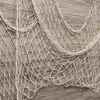 com-four® 1x Deko Fischernetz 100 x 200 cm - naturfarbenes Produktbild-Vorschau 4