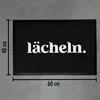 Trendation - Lächeln Fußmatte Außen und Innenbereich 60x40 Produktbild-Vorschau 4