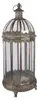 Clayre & Eef Laterne Ø 28x69 cm Braun Metall Produktbild-Vorschau 1