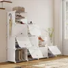 Sekey Schuhschrank Schuhregal für Flur mit 10 Fächern – für Produktbild-Vorschau 2