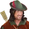 Robin Hood Hut König der Diebe Federhut Produktbild-Vorschau 1