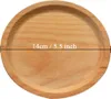 5 kusů 14cm dřevěný servírovací podnos Food Bowl Snacks Náhled obrázku produktu 2