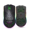A top-down view of two gaming mice, one showing the top and the other the bottom, against a white background. Podgląd zdjęcia produktu