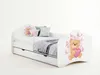 Lit bébé Happy Babies - Avec matelas, tiroir et barrière de Voir les images du produit 11
