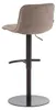 Bronx71 Barhocker Samt Jack taupe 60-82 cm Produktbild-Vorschau 17