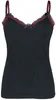 Gothicana by EMP Damen schwarzes Top mit Spitze S Produktbild-Vorschau 1