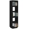 vidaXL Bücherregal/Raumteiler Schwarz 40x35x167 cm Produktbild-Vorschau 5
