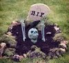 Realistische Skelett Pfähle Halloween Dekorationen für Produktbild-Vorschau 4