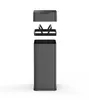 An exploded view of a kitchen trash can. Produktbild-Vorschau