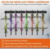 Sistema portabici da parete JustValue – 4 binari – 280 kg – Anteprima dell’immagine prodotto 12
