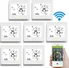 7X Wifi Smart Water Heating Thermostat Regulátor teploty Náhľad obrázku produktu 1