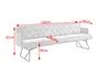 KAWOLA Esszimmerbank CHARME Cord olivgrün 166cm Produktbild-Vorschau 9