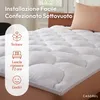 CASABEL Topper Trapuntato, 180x200, 4 cm, 600gsm, Anteprima dell’immagine prodotto 6